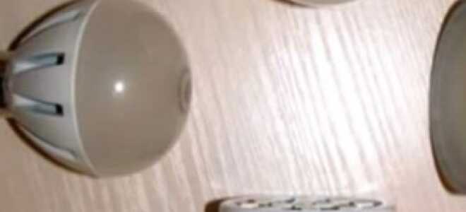 Светодиодная лампа светится после выключения: причины, устранение