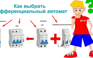 Как выбрать дифференциальный автомат: особенности