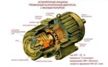 Схемы и технические характеристики крановых электродвигателей