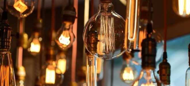 Лампы Эдисона: характеристики, применение, недостатки