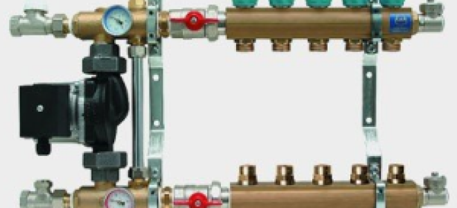 Коллектор для теплого пола своими руками