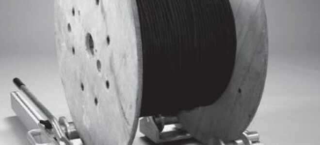 Размотка кабеля с барабана: способы, устройства, рекомендации