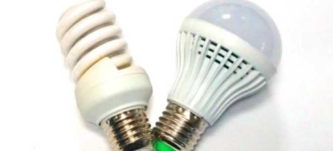 Сравнение светодиодных и энергосберегающих ламп: плюсы и минусы
