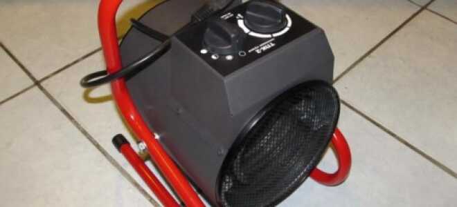 Выбор электрической тепловой пушки: условия выбора