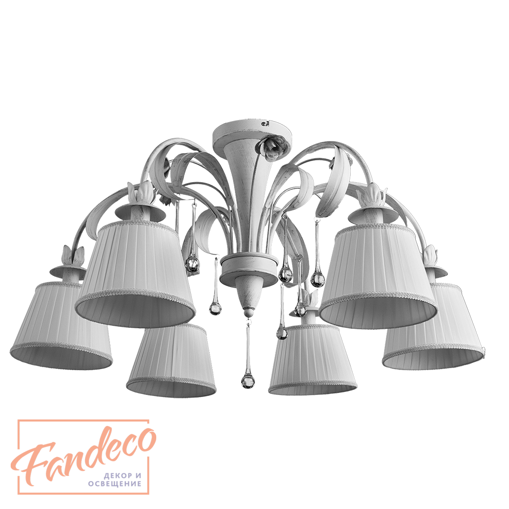 Люстра Arte Lamp Borgia A8100PL-6WG