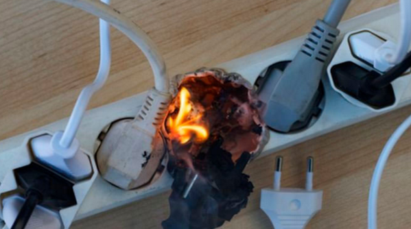 Короткое замыкание в цепи розеток