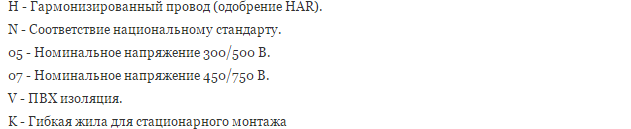 Монтажный кабель