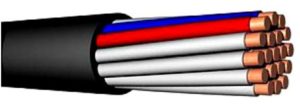 Жилы на проводе КВВГ