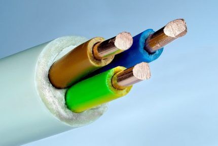 Кабель ВВГ с пластикатом