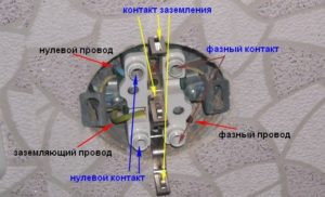 Как подключить розетку с заземлением
