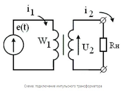 Подключение импульсного трансформатора