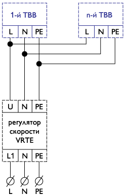 Схема подключения тепловентилятора к сети 220 Вольт