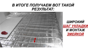 водяной теплый пол своими руками особенности