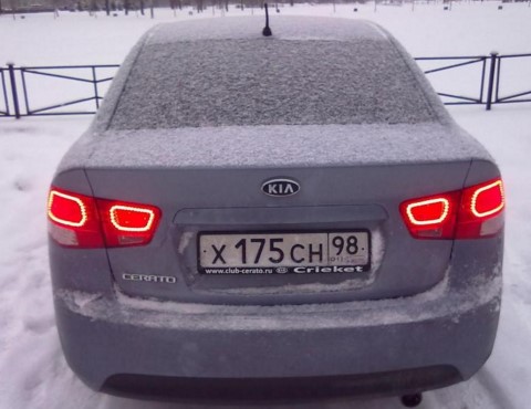 светодиодная лента в авто на задние фары